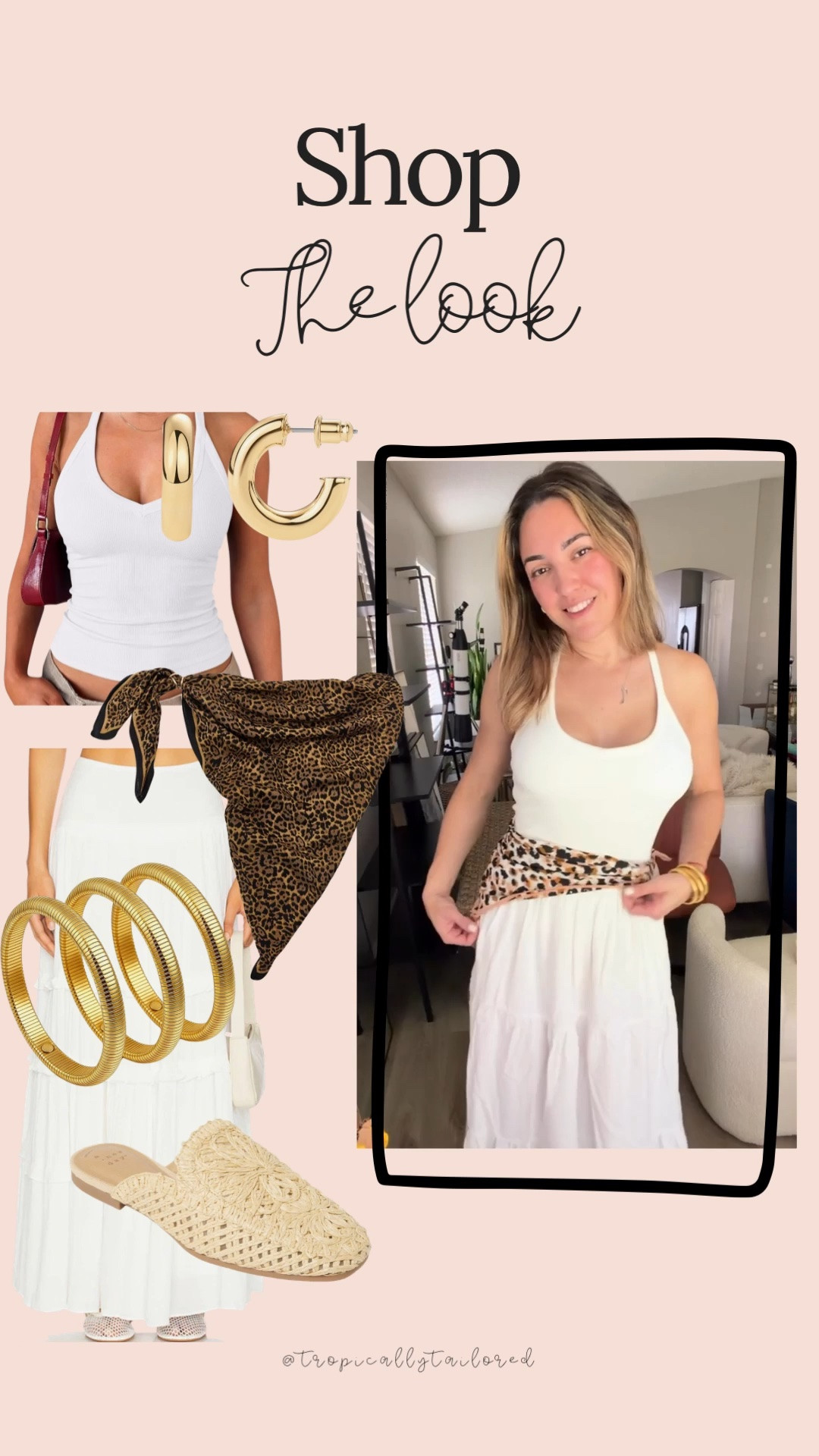 Every girl this summer is doing it: styling their favorite bandanna as the main accessory