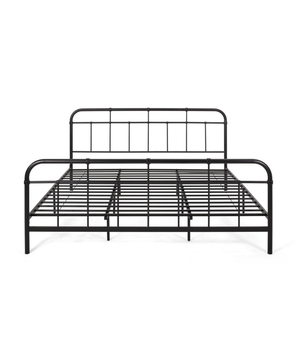 Berthoud Industrial Iron Bed Frame, King | Macys (US)