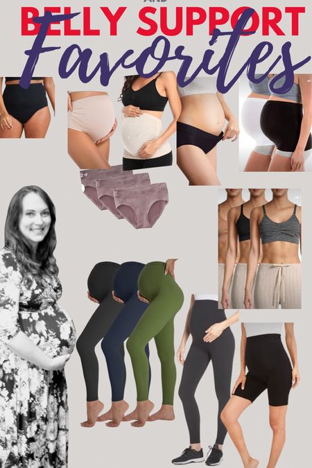 Some of my favorite undies and belly supports for pregnancy. Leggings? Yes! Over the belly and under the belly undies? Yes and yes! 

#LTKstyletip #LTKbump