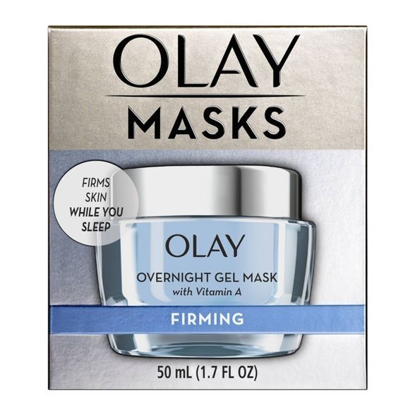 Olay Masks Firming Overnight Gel Mask with Vitamin A - 1.7 fl oz | Target