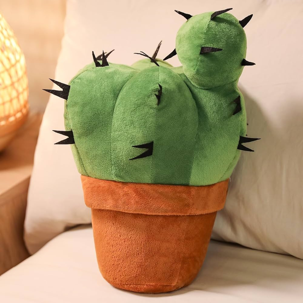 Cactus Shape Pillow-3D Throw Pillow Sofa Cactus Shaped Pillow Plush Cactus Decorative Pillow Offi... | Amazon (US)