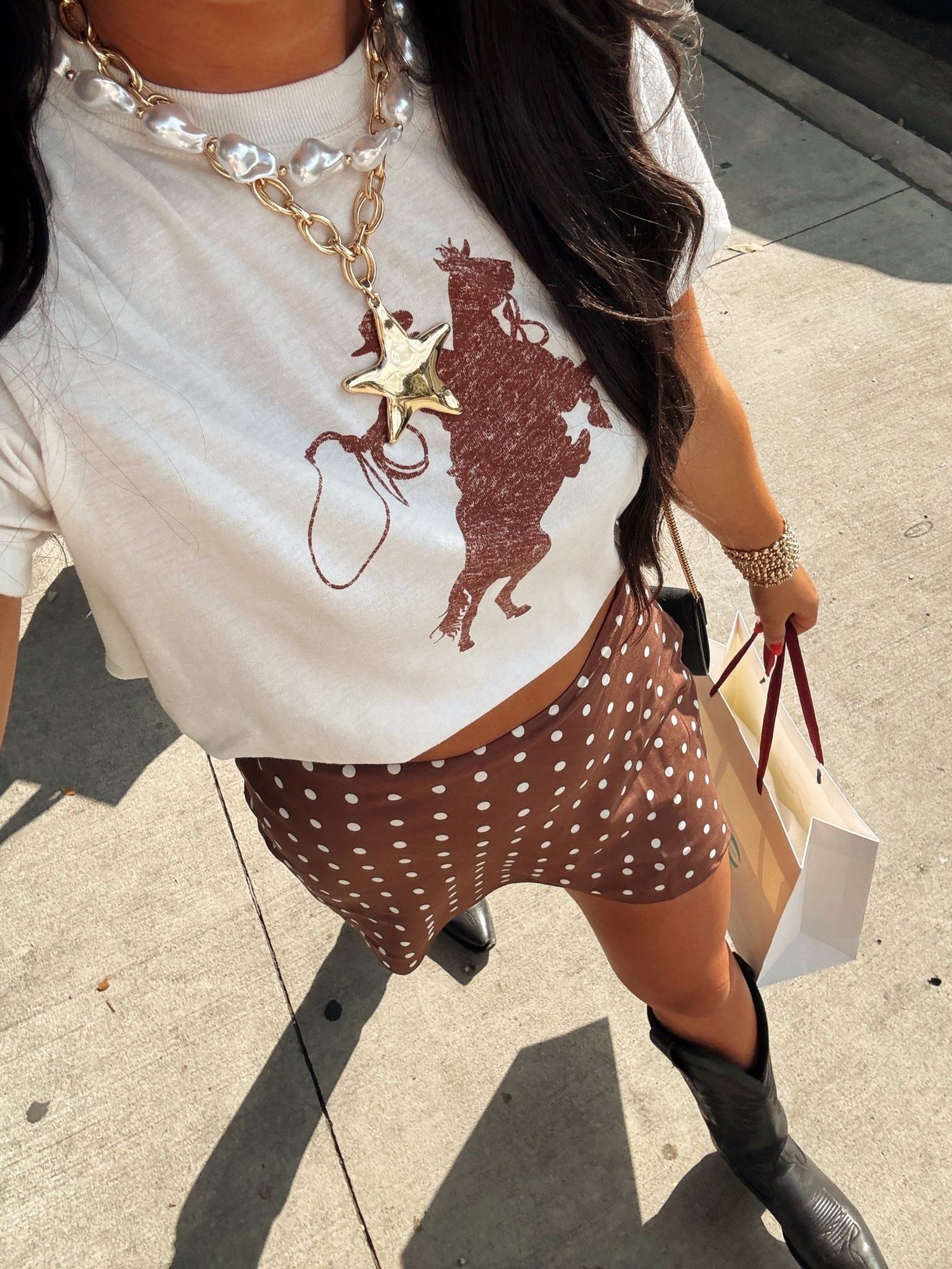 shopping around austin fit 🤠
exact skirt is from these three but linking similar! 

#LTKStyleTip #LTKShoeCrush #LTKSeasonal