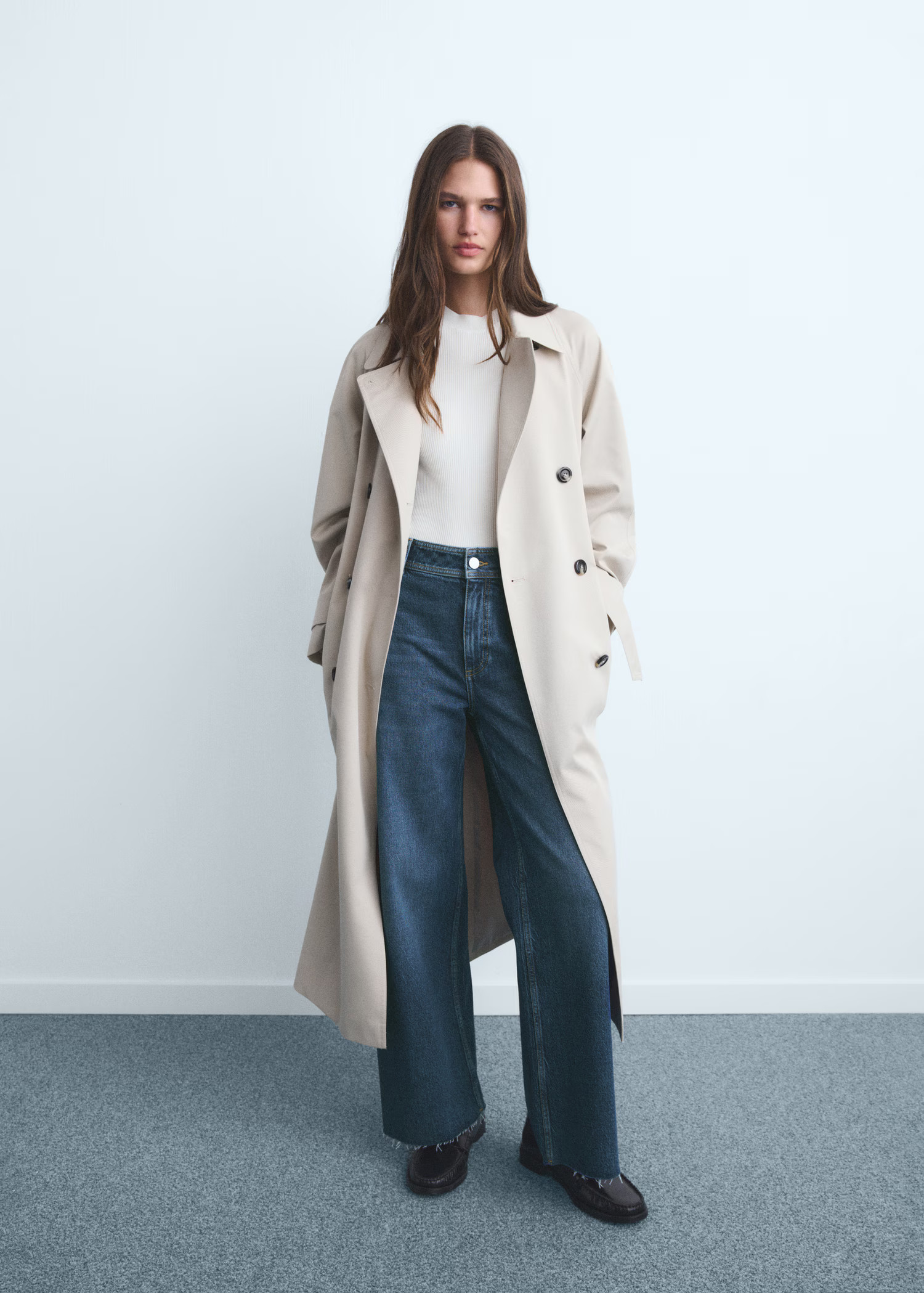 Catherin culotte high-rise jeans - Women | MANGO United Kingdom | MANGO (UK)