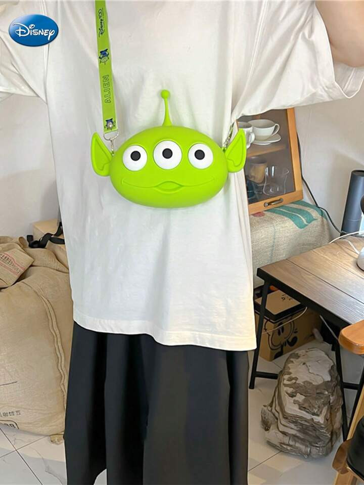 Disney Christmas Decoration 1 PC Disney Cartoon Alien Waterproof Silicone Bag Cute Losto Pink Cro... | SHEIN