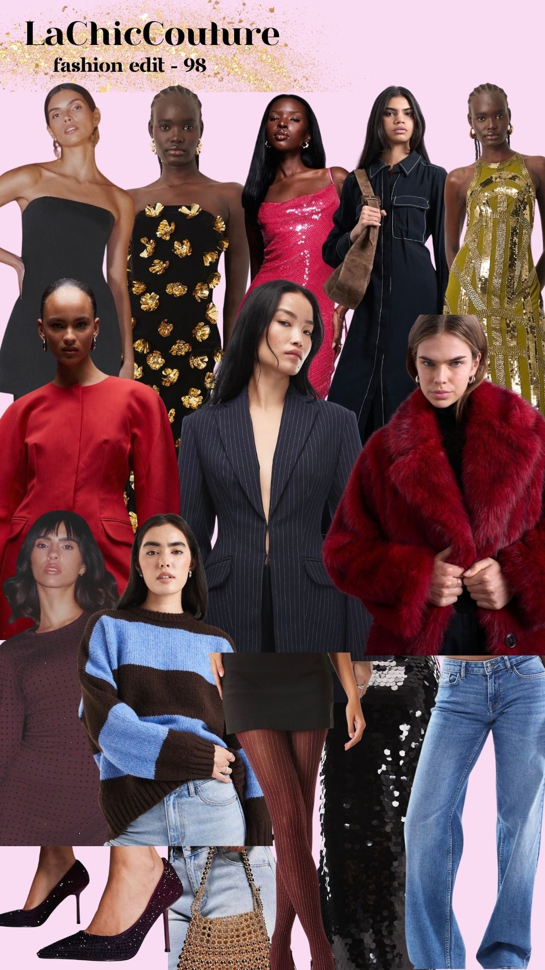 LaChicCouture Fashion Edit - 98 Fall Outfit. Holiday Outfit Inspo. Fashion trends. Fall Capsule Wardrobe #ootd #streetstyle #FashionTrends #Outfitinspo #falloutfits #falllooks #vogue #outfitideas #lachiccouture









#LTKootd #LTKHoliday #LTKCyberWeek