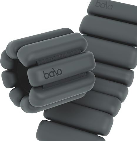Bala Bangles Wrist & Ankle Weights for Women & Men - Adjustable Weighted Bands - Soft Silicone Ar... | Amazon (US)