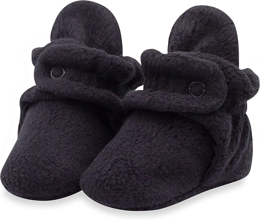 Zutano Unisex Fleece Baby Booties, Two Snap Closure, Newborn to 24 Months | Amazon (US)