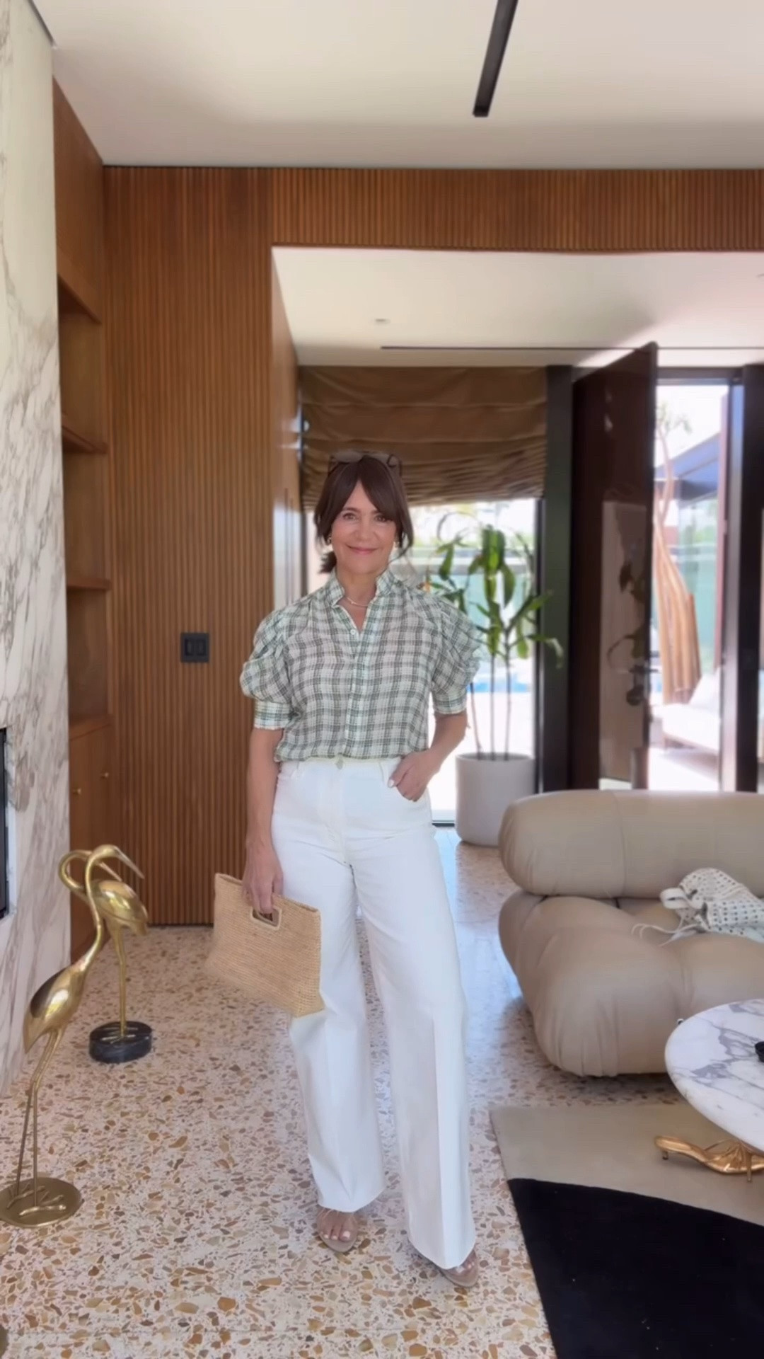 The white jeans that look good on EVERYONE!! 🌟 These are one of my HIGHEST recommendations! Not see through, flattering fit, don’t sag with wear, super comfy, a little stretch… SO GOOD. True to size.

#LTKSeasonal #LTKOver40 #LTKootd