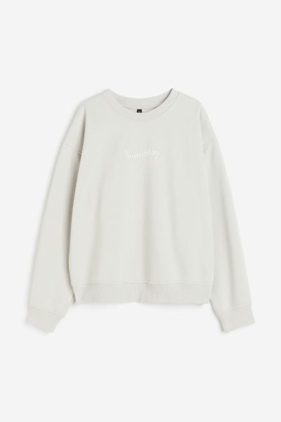 Sweatshirt with Motif | H&M (US + CA)