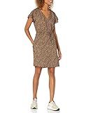 Amazon Brand - Goodthreads Women's Georgette Ruffle-Sleeve Mini Dress, Animal Print, X-Small | Amazon (US)