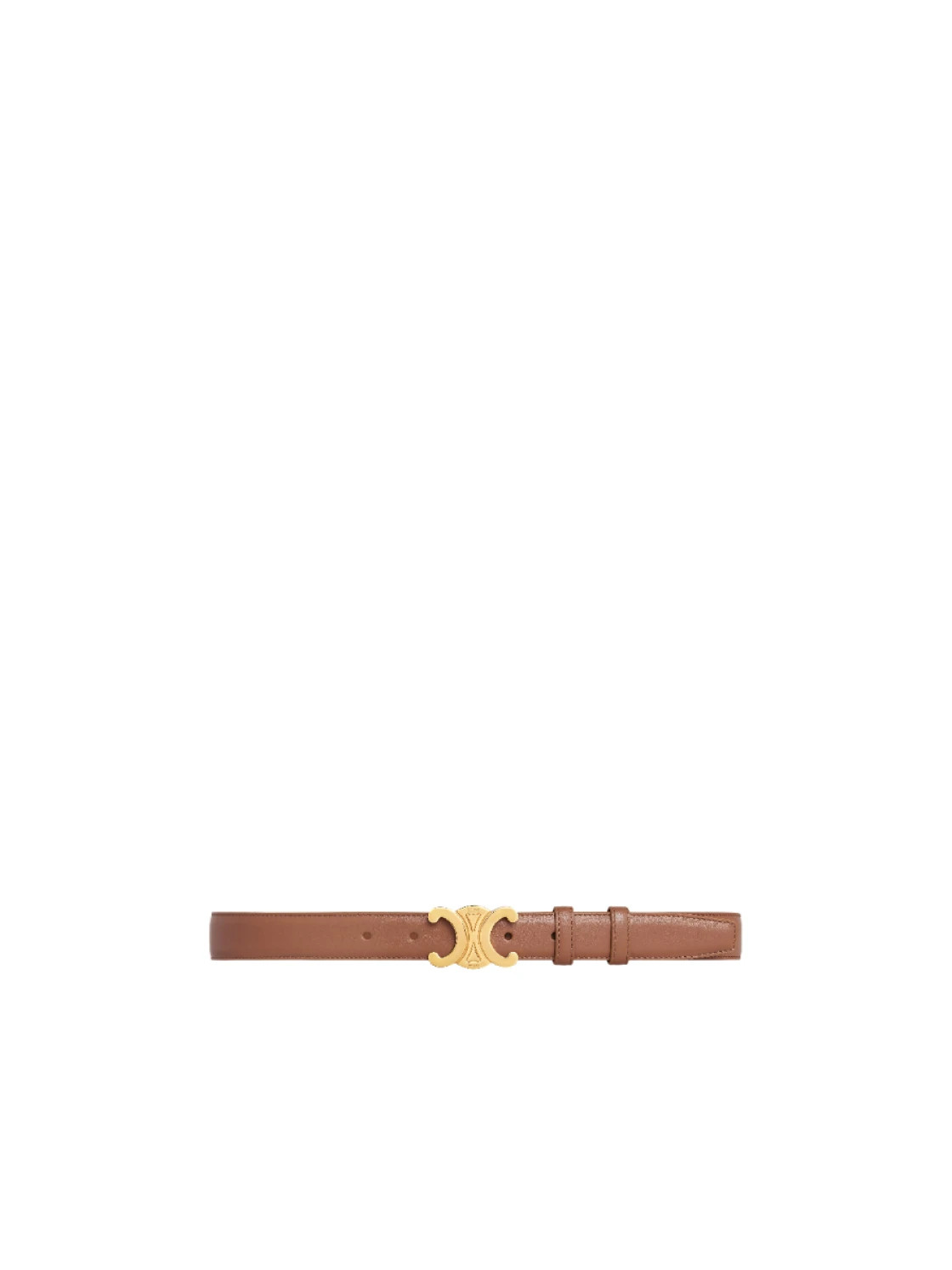 Triomphe Belt 25MM IN Taurillon Leather | Senser US