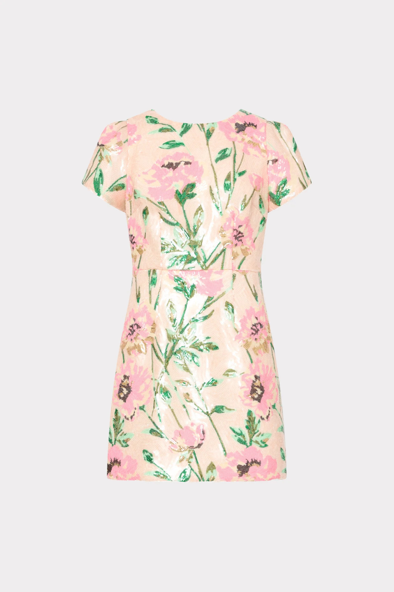 Rowen Floral Sequin Dress | MILLY