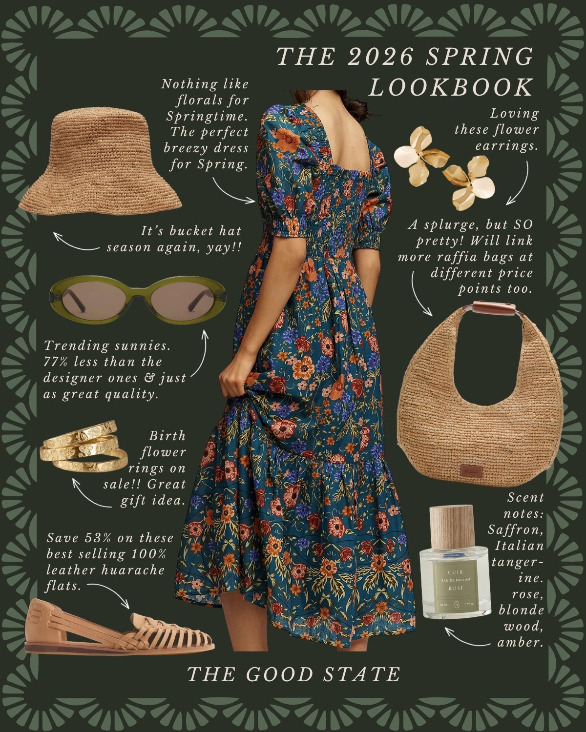 This Spring we are saying YES to happy colors!! We are saying yes to more prints and patterns. Yes to having fun getting dressed! This Lookbook is for the Spring girlies that are saying yes with me! The ones longing for the warmth of sunshine on their skin and a cool breeze blowing through their hair. Shorts and a sweatshirt weather. A flowy dress and a light cardigan. This is for the ladies counting down the days until the farmers market opens back up. The ones who love early mornings at the market—flaky croissant in one hand and a rosemary latte in the other. This is for the ones who can’t resist a bouquet of fresh flowers and are trying to figure out how to grow their own cut flower garden at home (🙋🏼‍♀️). For the ones who spend the golden evenings having a picnic with friends. For the people (like me) who always have a picnic blanket in their car. This is for the girlies love allllll things gingham, their trusty ball cap, pops of color and who firmly believe you can’t have too many neck scarves or bandanas. For the ones who love feminine details like lace trim, dainty florals and ruffles. This Spring may we slow down, breathe deep, embrace the life all around and romanticize the seemingly ordinary moments🌼

#LTKActive #LTKSaleAlert #LTKootd