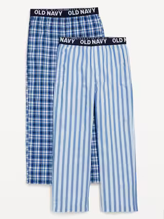 Poplin Pajama Pant 2-Pack for Boys | Old Navy (US)