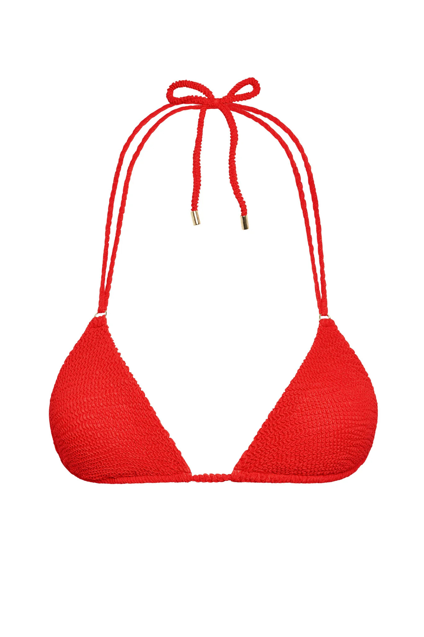 Hanalei Top - Chili Pepper Crinkle | Monday Swimwear