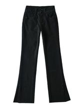 'Allycen' Double Buttons High-waisted Bootcut Jeans (2 Colors) | Goodnight Macaroon