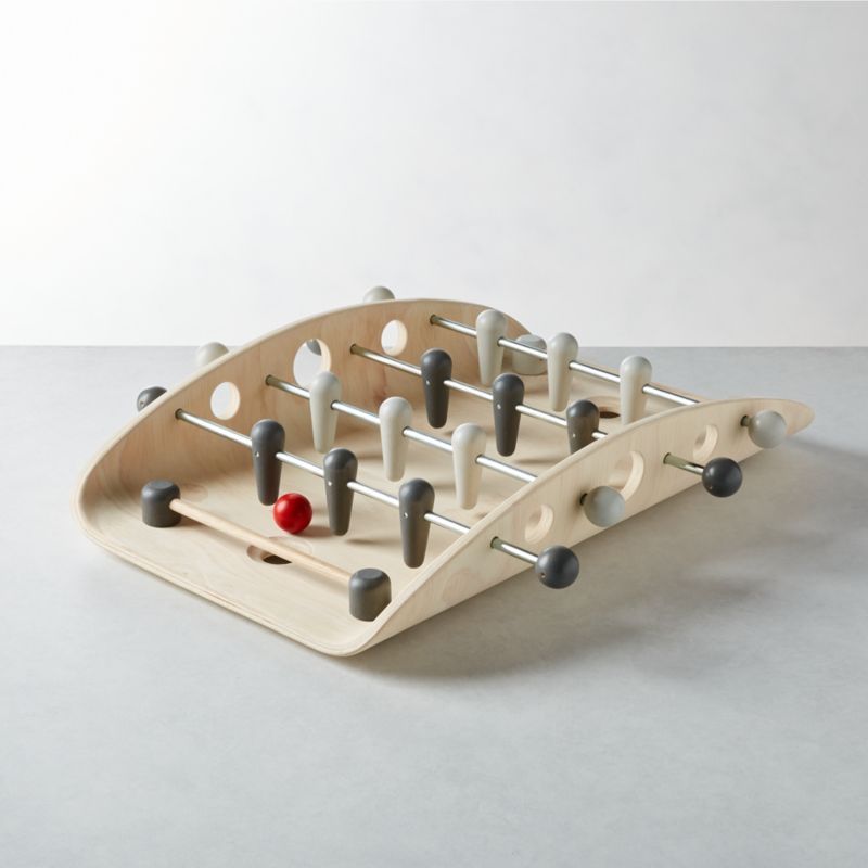 Plan Toys Tabletop Soccer | Crate and Barrel | Crate & Barrel