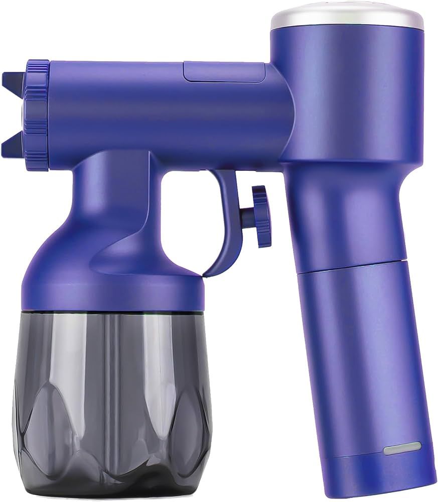 Cordless Spray Tan Machine Rechargeable Handheld Spray Tan Gun Blue Color Deluxe Set Self-Tanners... | Amazon (US)