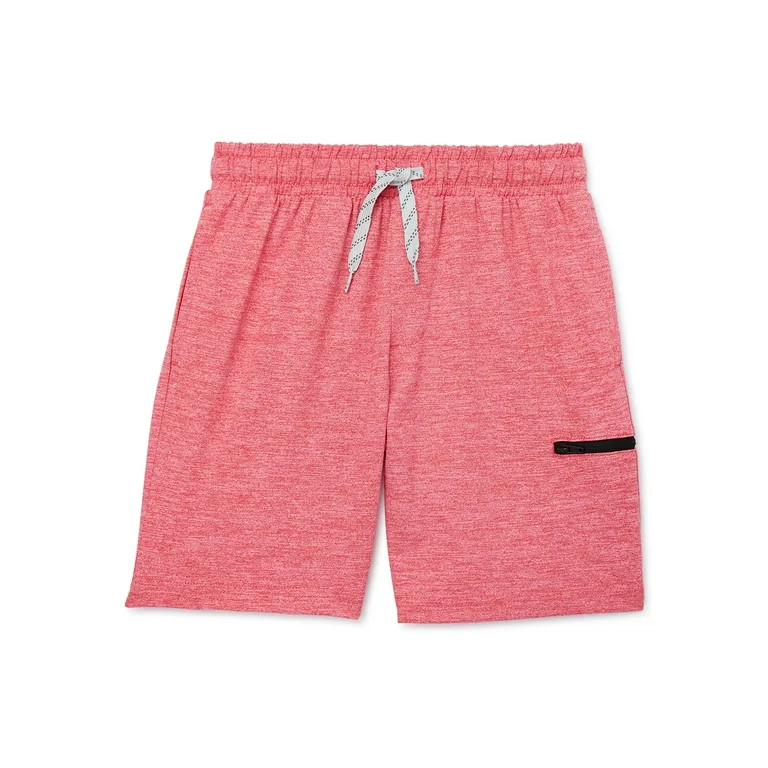 Athletic Works Boys' Active Cloud Knit Shorts, Sizes 4-18 & Husky | Walmart (US)