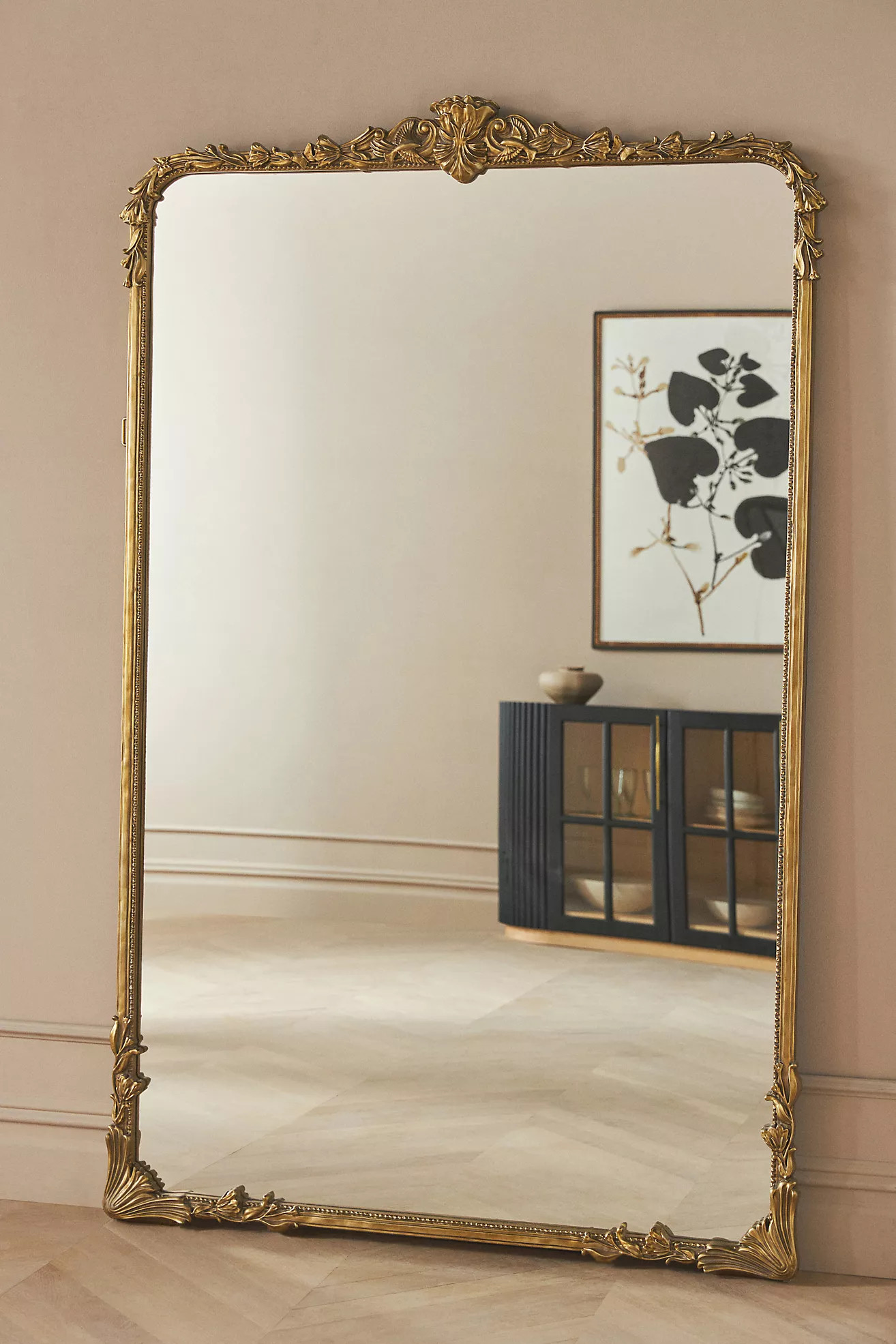 The Vintage Mila Floor Mirror | Anthropologie (US)