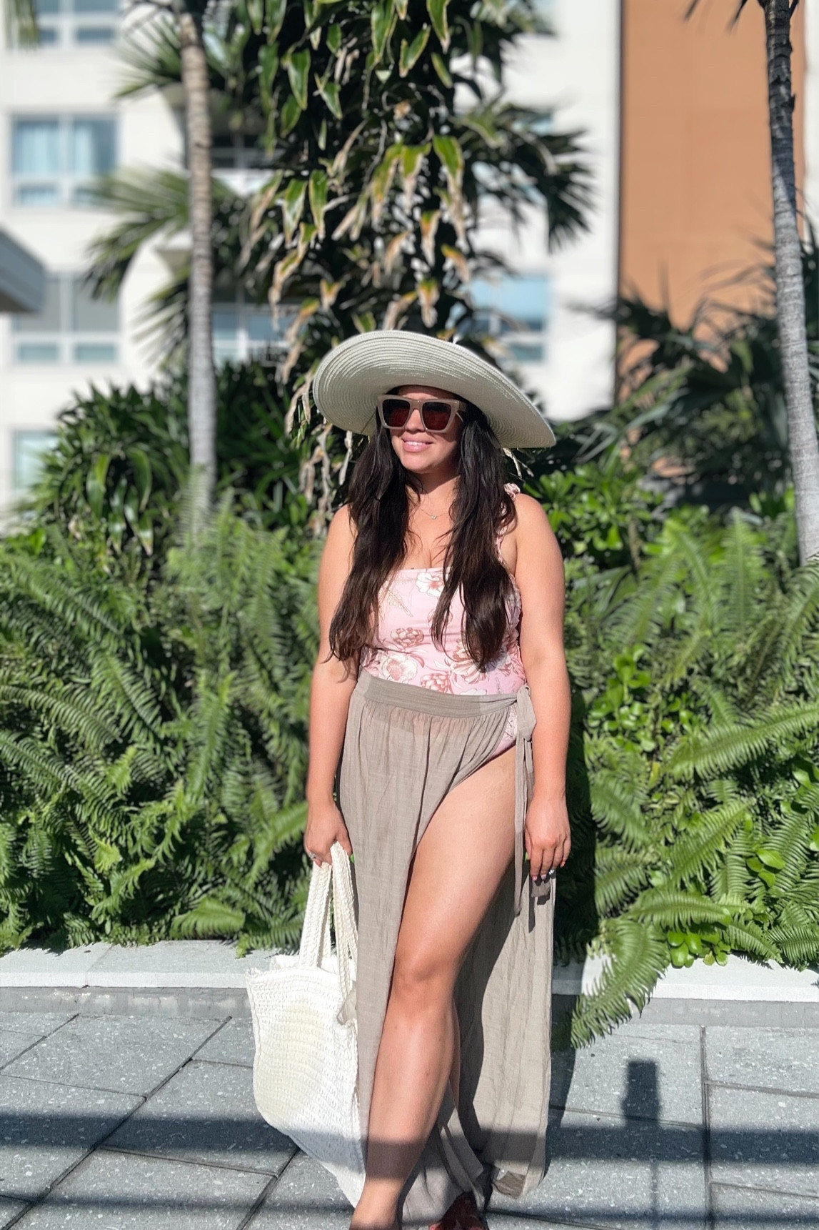 Dive into style! Obsessed with this gorgeous bathing suit from the Target Spring Collab with Aguabendita 😍 Perfect pool day outfit! #TargetStyle #swimwearfashion #PoolDay #Swimwear #vacationoutfit #midsizefashion 

#LTKstyletip #LTKtravel #LTKswim