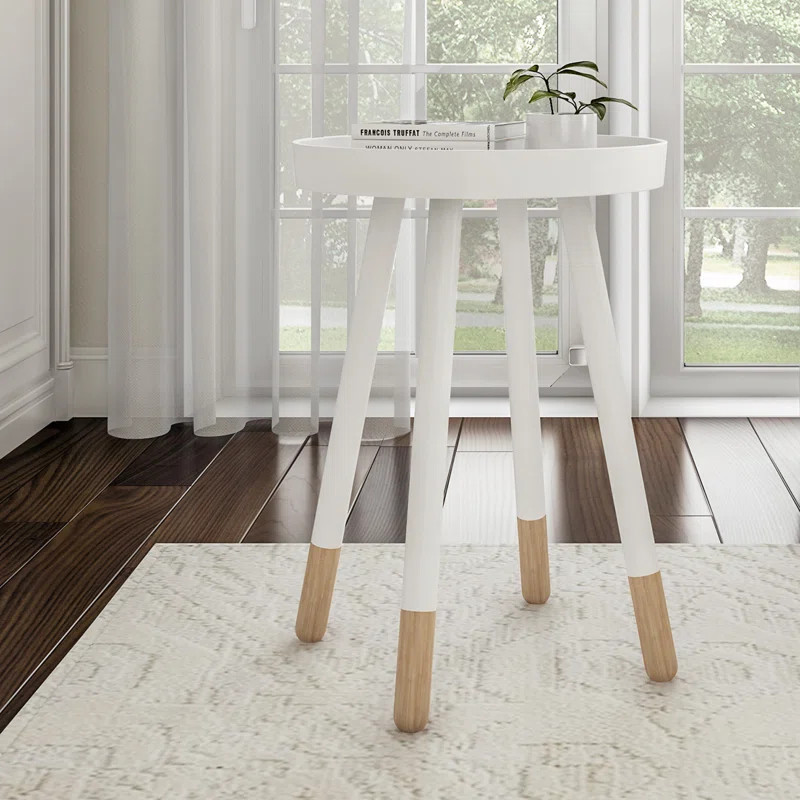 Cambridgeshire 22'' Tall Tray Top End Table | Wayfair North America