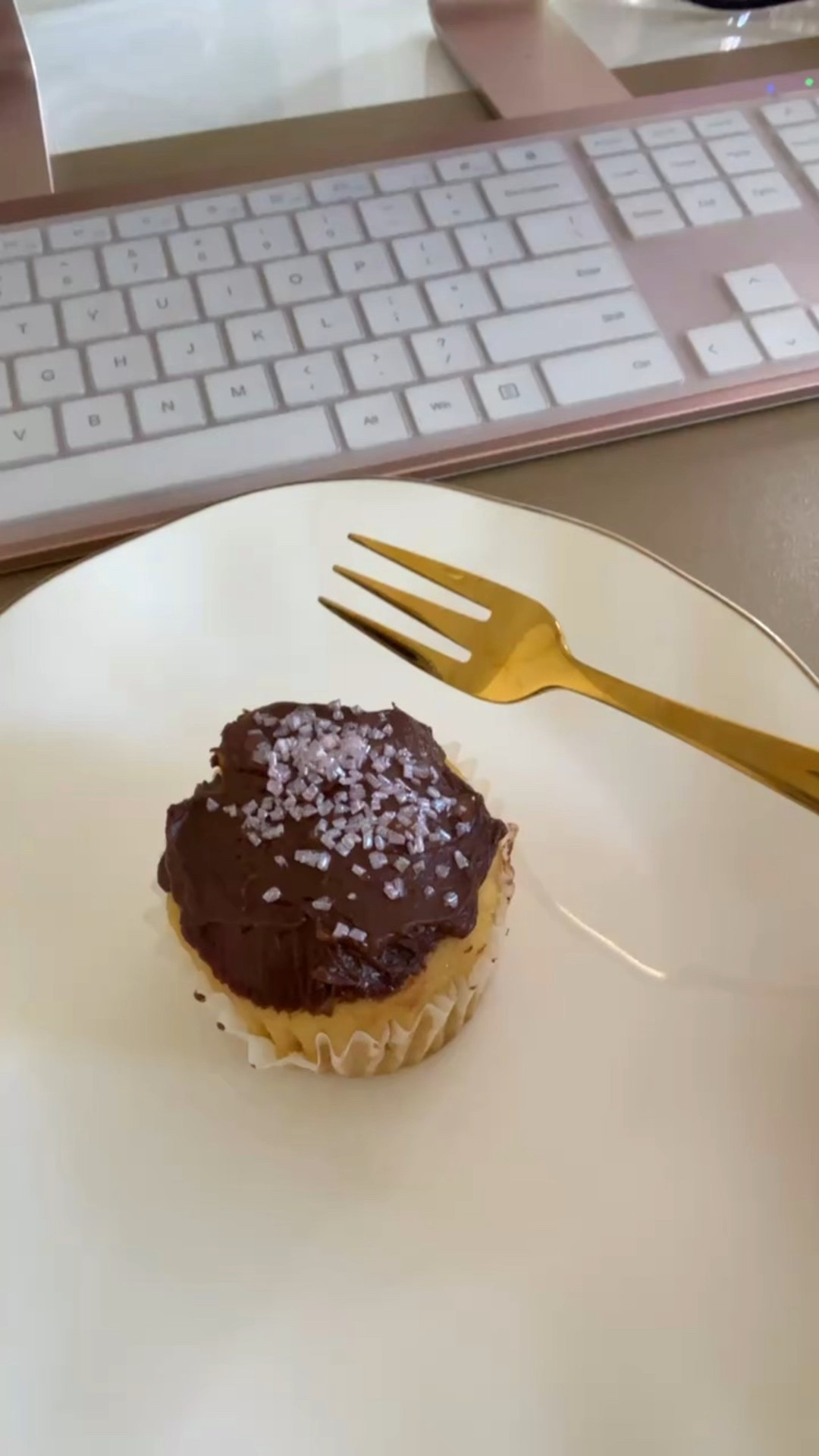 GF vegan cupcake on tiny, pretty plates with tiny forks makes me happy!

#LTKOver40 #LTKSaleAlert #LTKFindsUnder50