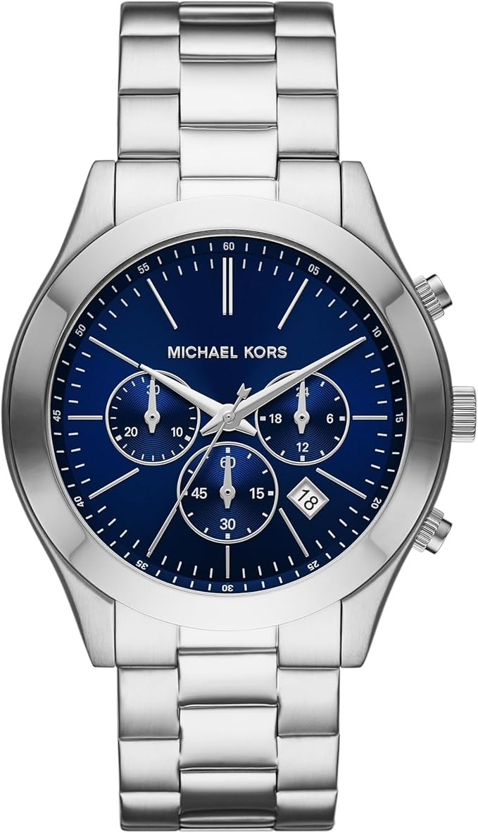 Michael Kors Oversized Slim Runway Men's Watch, Stainless Steel Watch for Men | Amazon (US)