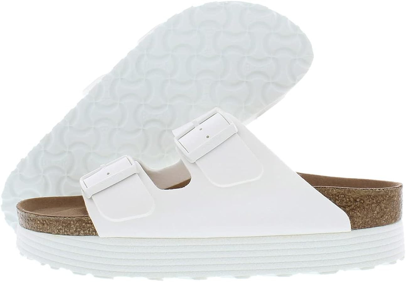 Birkenstock Papillio Arizona Flex Platform Sandals, White, EU 40 (US 9-9.5) | Amazon (DE)