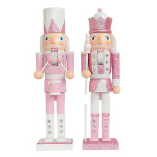 Santa's Workshop 15" Pink Splendor Nutcracker Set | Michaels | Michaels Stores