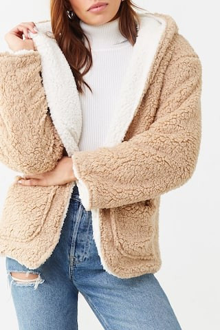 Reversible Faux Shearling Coat | Forever 21 (US)