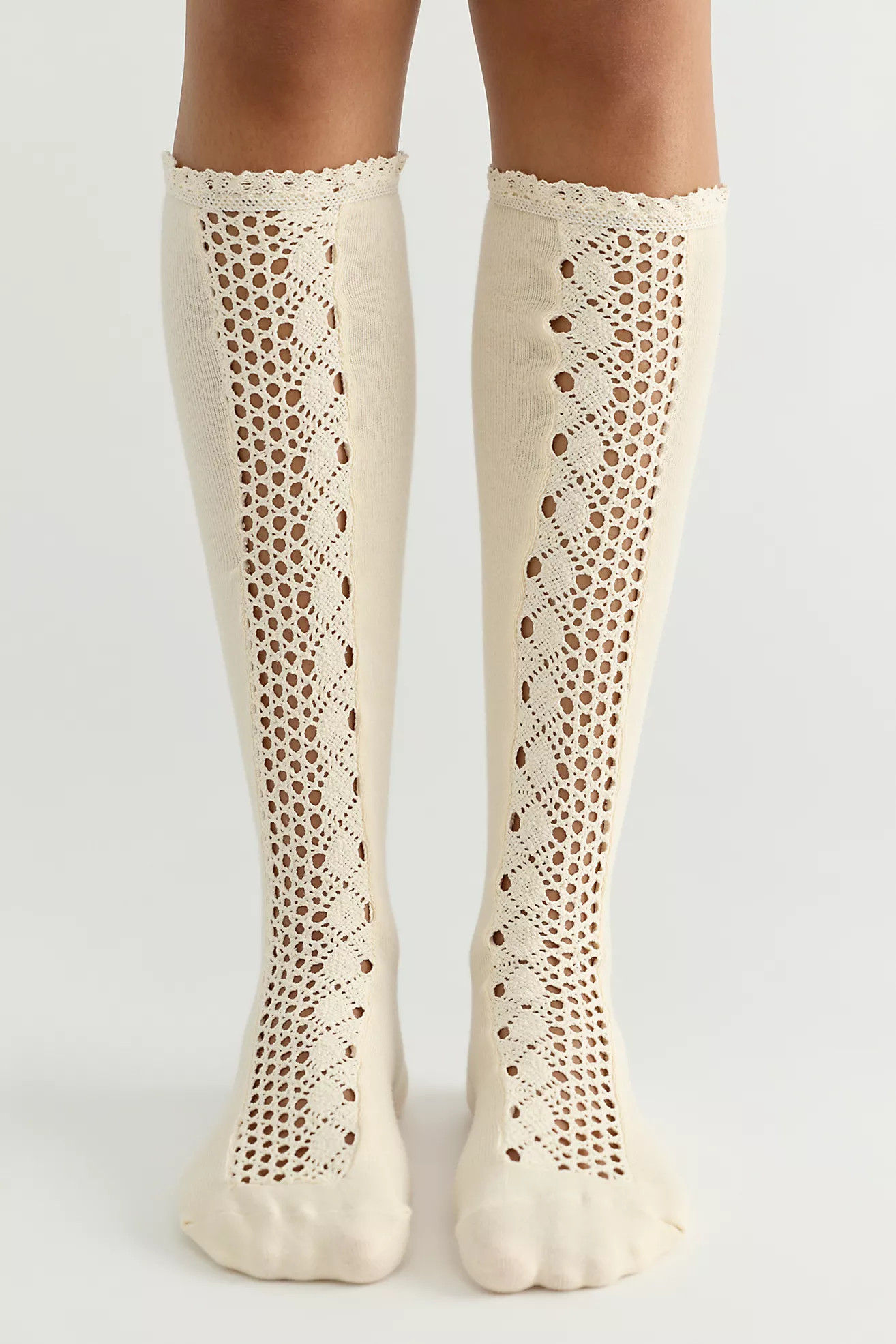 Rubies Crochet Knee High Socks | Free People (Global - UK&FR Excluded)