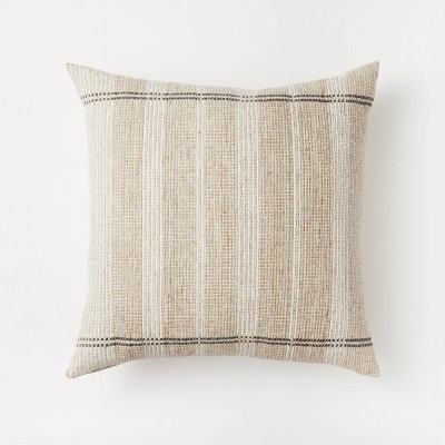 Striped Throw Pillow, Fall Fireplace Decor, Fall Pumpkin Decor, Indoor Fall Decor, CellaJaneBlog | Target