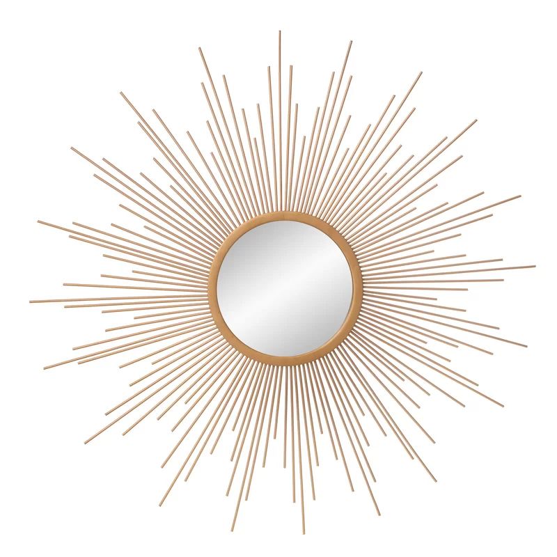 Haider Sunburst Glam Accent Mirror | Wayfair North America