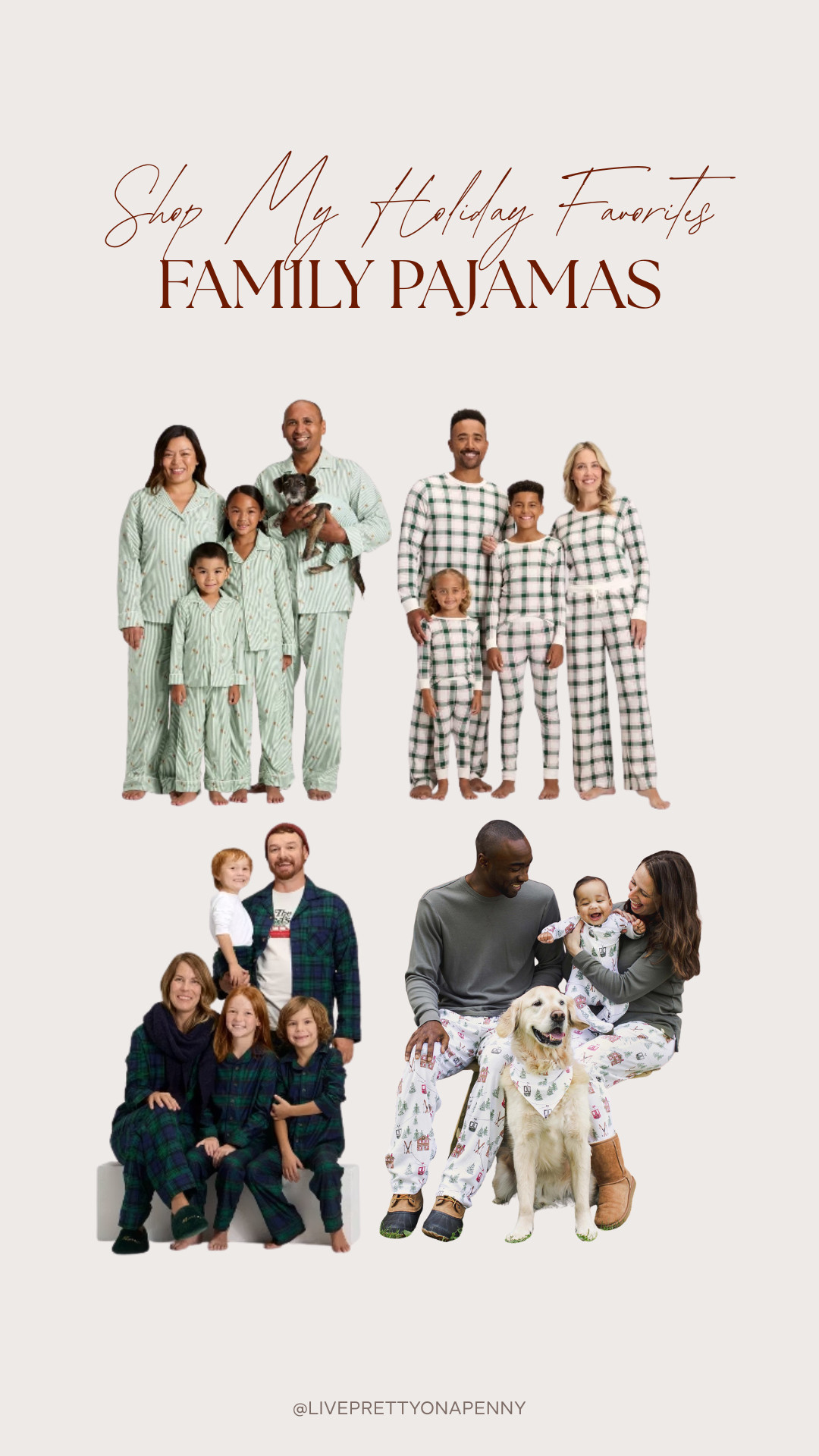 Holiday PJs for the whole fam 🎄 Tap to shop the cozy picks! 

 #LTKGiftGuide #LTKHoliday #LTKFindsUnder50