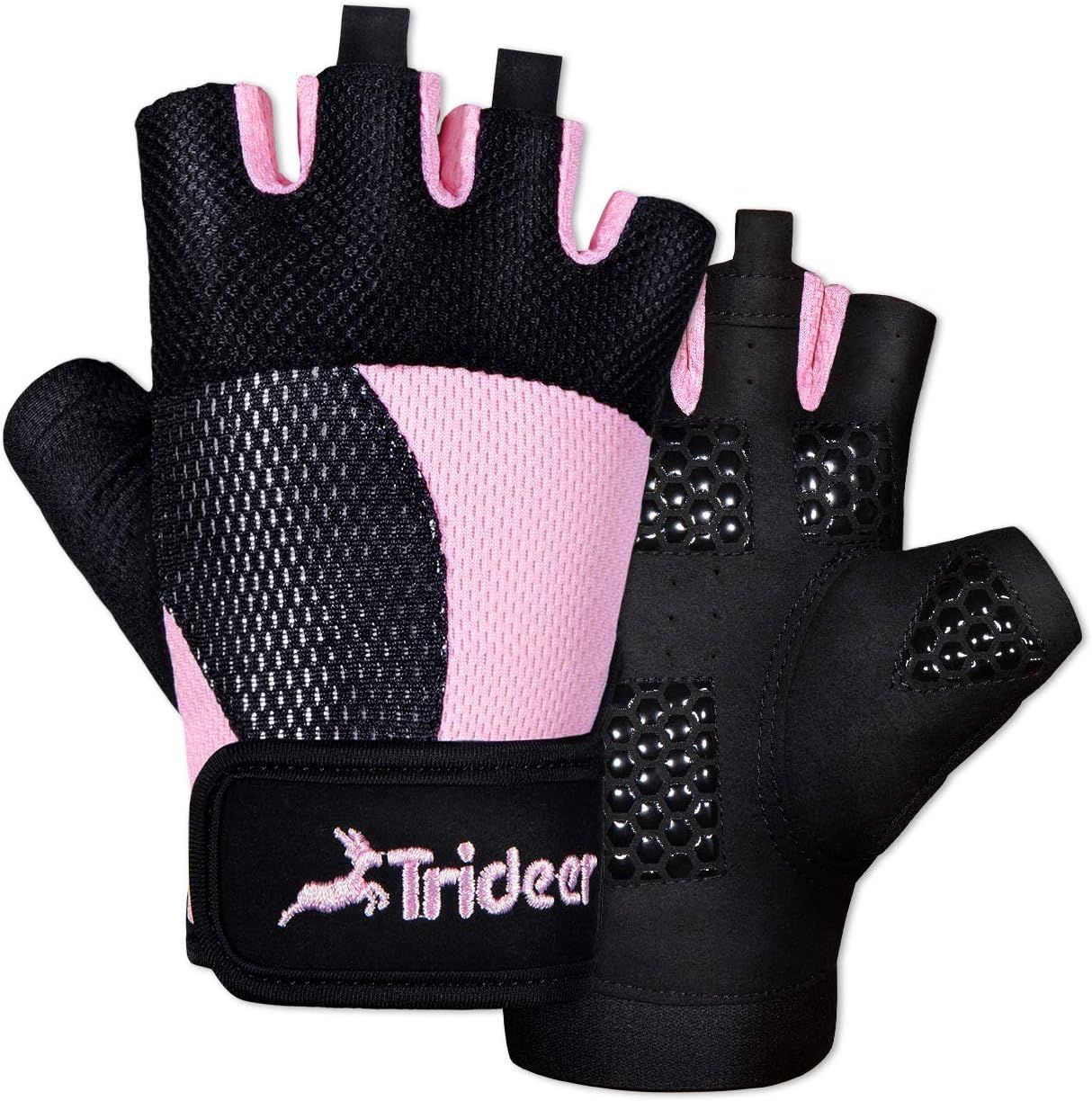 Trideer Breathable Workout Gloves Women, Weight Lifting Gloves, Gym Gloves, Exercise Gloves for C... | Amazon (US)