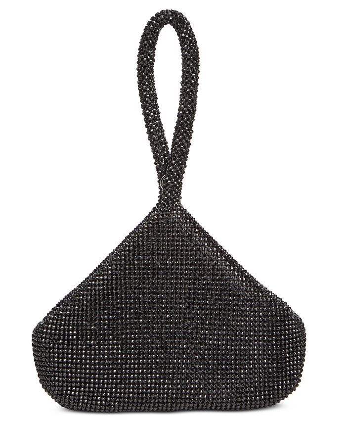 INC International Concepts Doris Sparkle Mesh Pouch, Created for Macy's & Reviews - Handbags & Ac... | Macys (US)