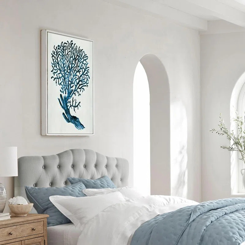 Winston Porter Linen Upholstered Headboard-Modern-Adjustable Height-Button Tufting | Wayfair | Wayfair North America