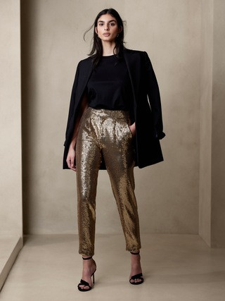 Ulla Sequin Pant | Banana Republic (US)