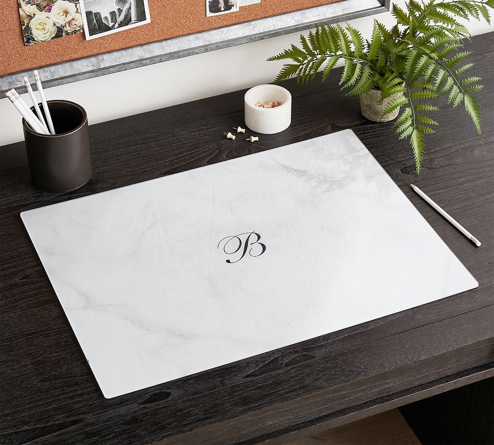 White Marble Desk Blotter | Pottery Barn (US)