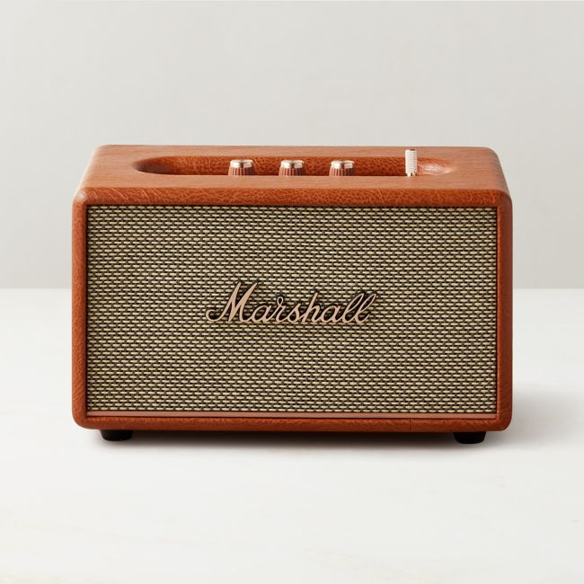 Marshall Acton III Brown Bluetooth Speaker | CB2