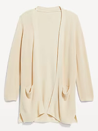 Open-Front Longline Sweater | Old Navy (US)