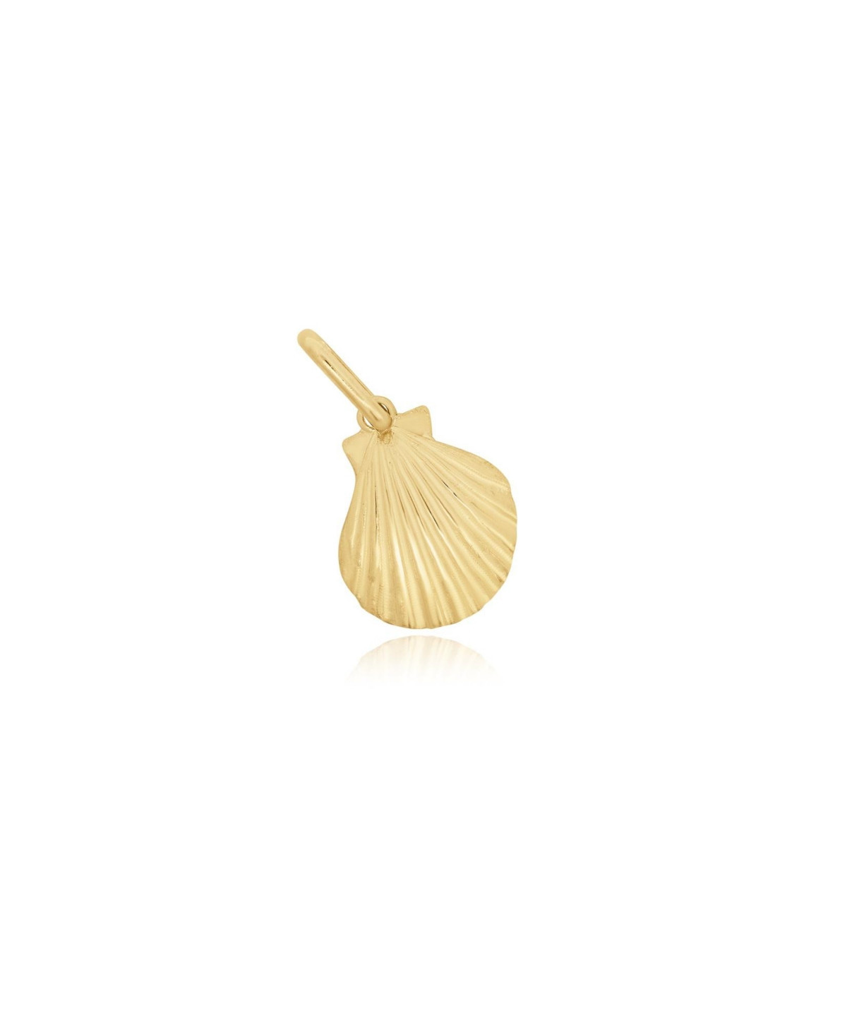 The Lovery Seashell Charm 14K Gold Pendant - Gold | Macy's