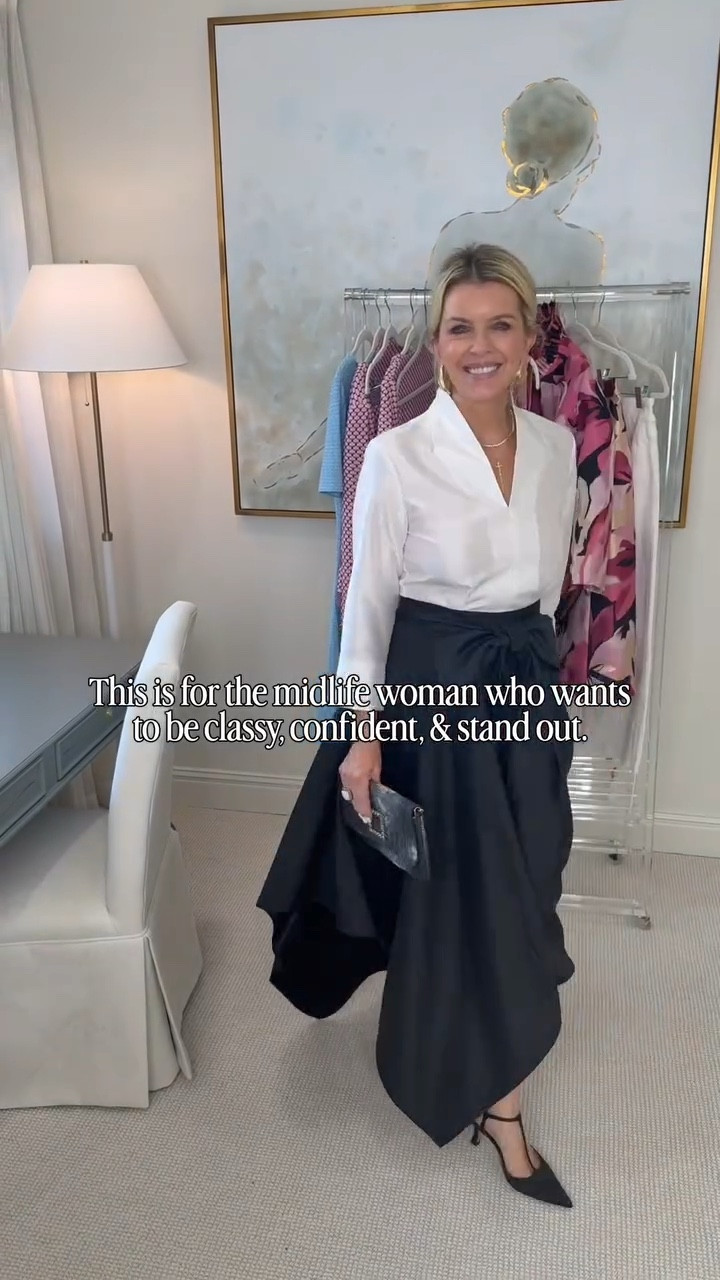 Introducing my very first fashion collection. 🤍Nearly two years ago, I said yes to something I knew absolutely NOTHING about.😂 I didn’t know the process, the timeline, or what it would take to design a fashion collection, but I knew I wanted to create something meaningful alongside @mingwangofficial.

Midlife women don’t want to fade into the background. We want to stand out! My heart behind this collection was to design timeless pieces with a twist… styles that help you feel confident and beautiful in every season of life.😘

I truly don’t have words for the gratitude I feel. Thank you for cheering me on and being part of this journey. It means more than you know!

I’d love to hear in the comments which piece is your favorite. 🤍Mine is the black and white dress!

The collection is now available at Dillard’s, Nordstrom, Von Maur, and on Ming Wang’s website. Happy shopping, ladies!

#LTKOver40 #LTKWorkwear #LTKootd
