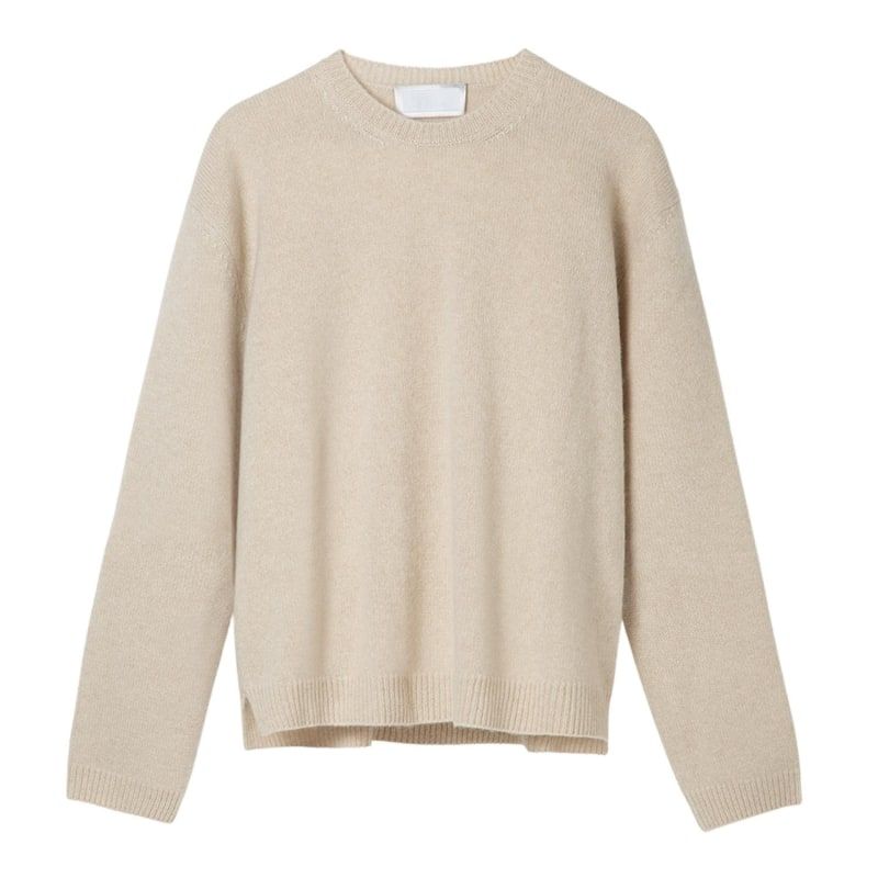 The Cosmopolitan Cashmere Sweater — Natural Beige | Wolf and Badger (Global excl. US)