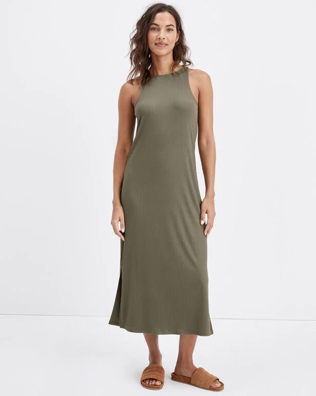 Modal Ribbed Lounge Dress | Haven Well Within