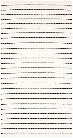 IKEA Törslev Rug, Flatwoven, Stripe White, Black | Amazon (US)