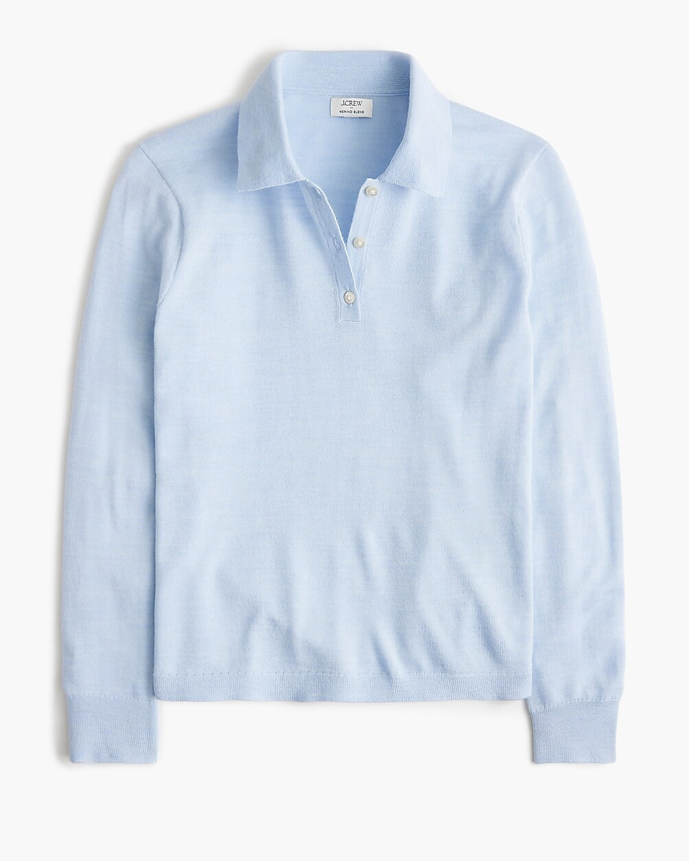 Merino wool-blend sweater-polo | J.Crew Factory