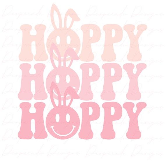 Happy Bunnies  Digital Download  PNG | Etsy | Etsy (US)