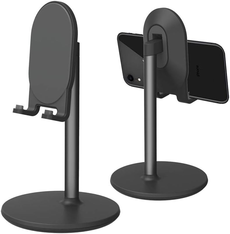 Phone Stand for Desk,BRIGHT STONE Adjustable Tablet Stand Phone Holder for Desk, Compatible with... | Amazon (US)